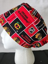 Euro Style: Chicago Blackhawks, NHL - Surgical Scrub Cap