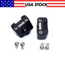 Original "BLACK" ProTaper Universal Solid Mount Kit Fat Bar Clamps 1-1/8"