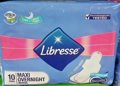 libresse maxi night secure wings