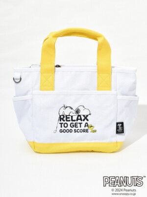 KH-11　スヌーピー　カートバッグ Peanuts Snoopy Golf Tote Cart Bag Yellow Japan New | eBay