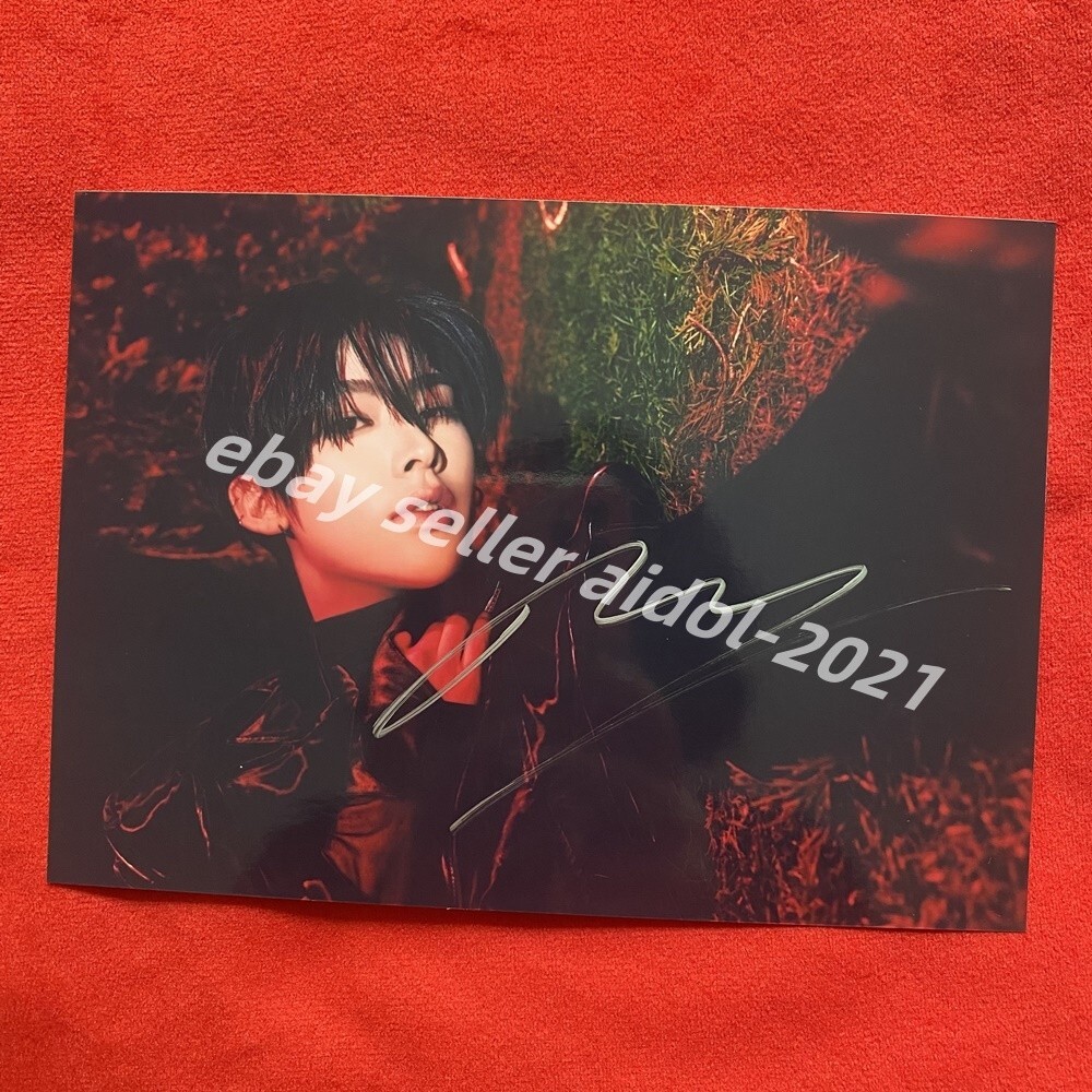 ZEROBASEONE ZB1 Ricky Shen Quan Rui Autographed Signed Photo