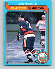 (HCW) 1979-80 O-Pee-Chee #334 Jean Potvin  New York Islanders V20148