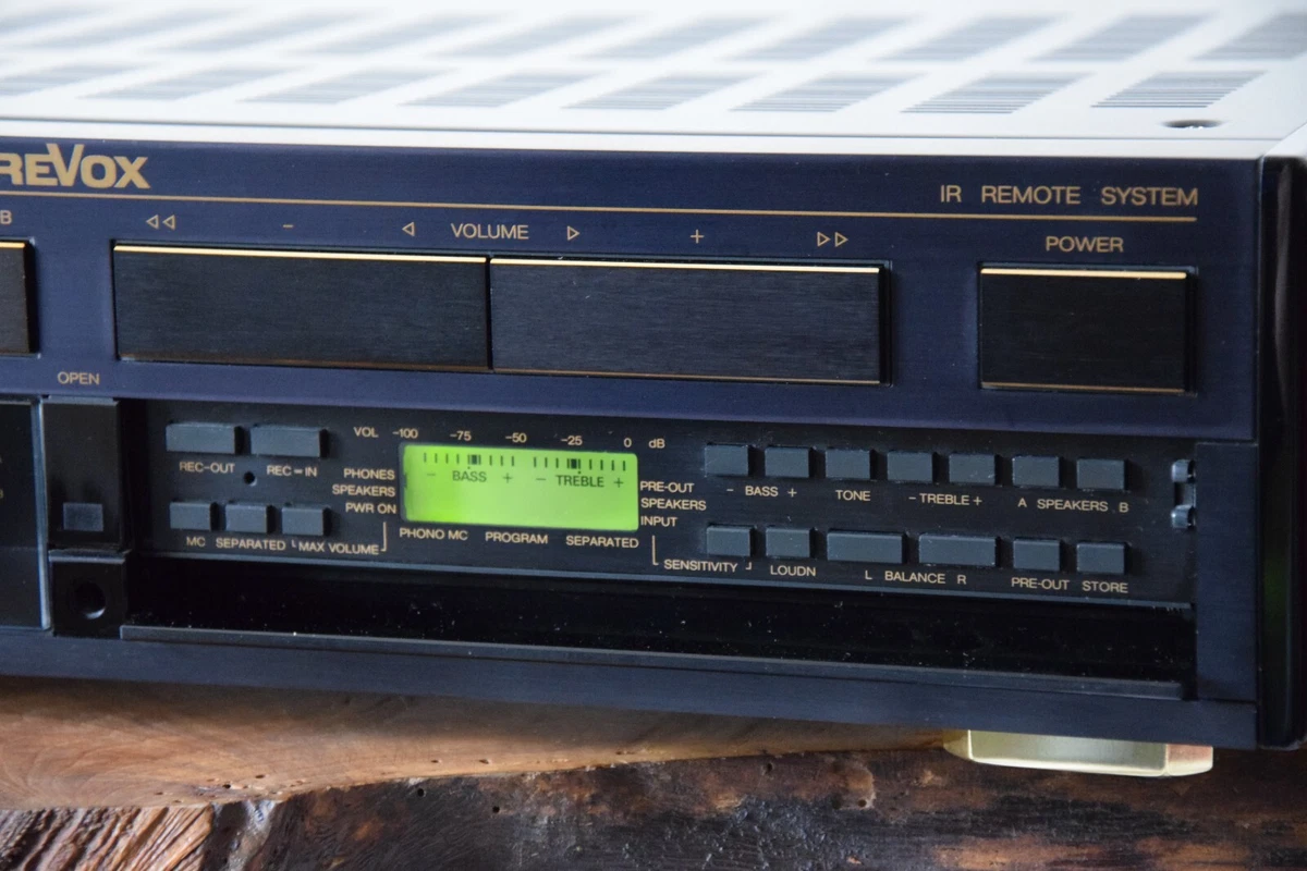 Amplificador ReVox B250-S con FB B208, revisado...
