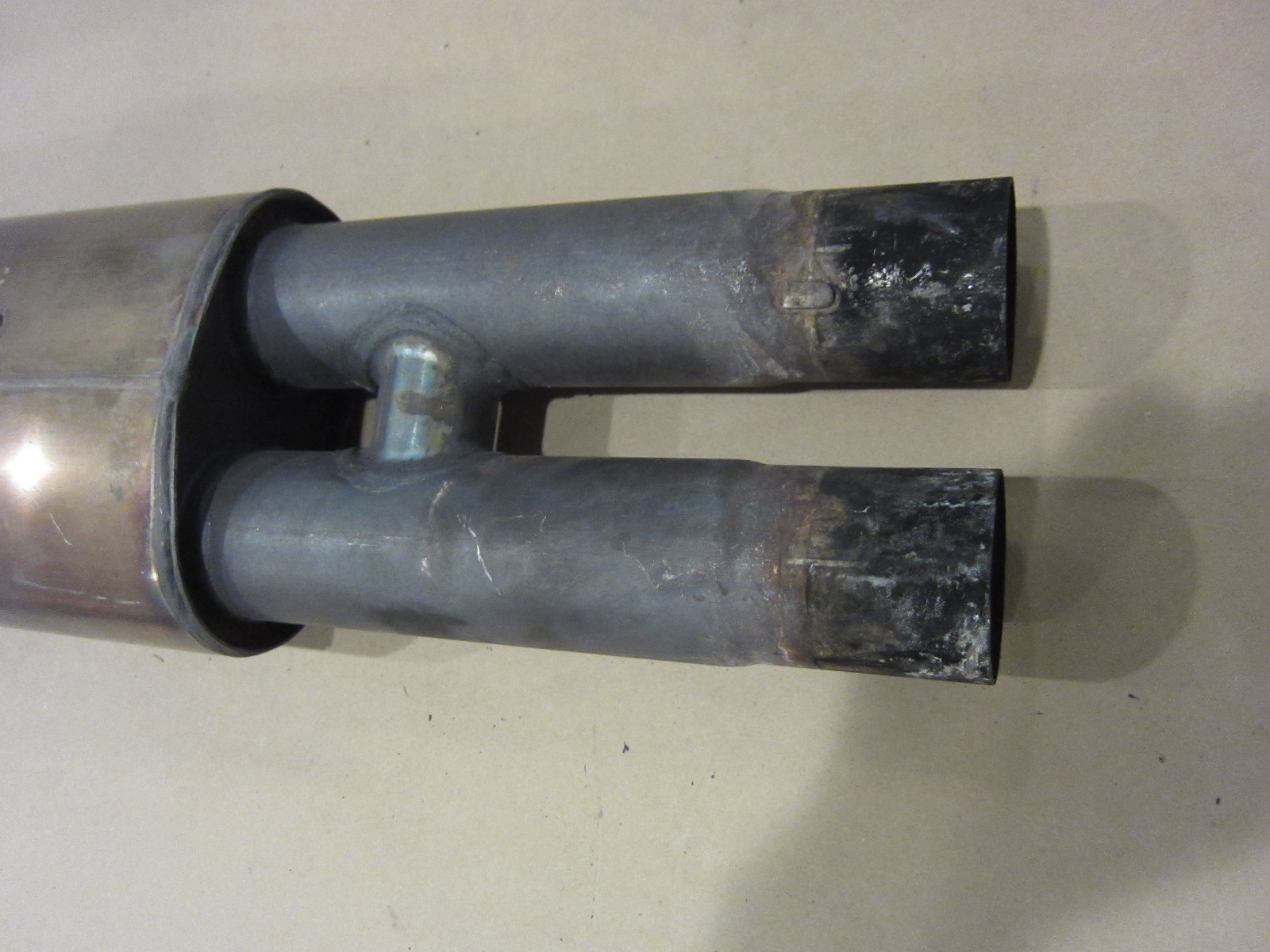 Ferrari California - Exhaust Cross Pipes With Center Muffler - P/N 254296