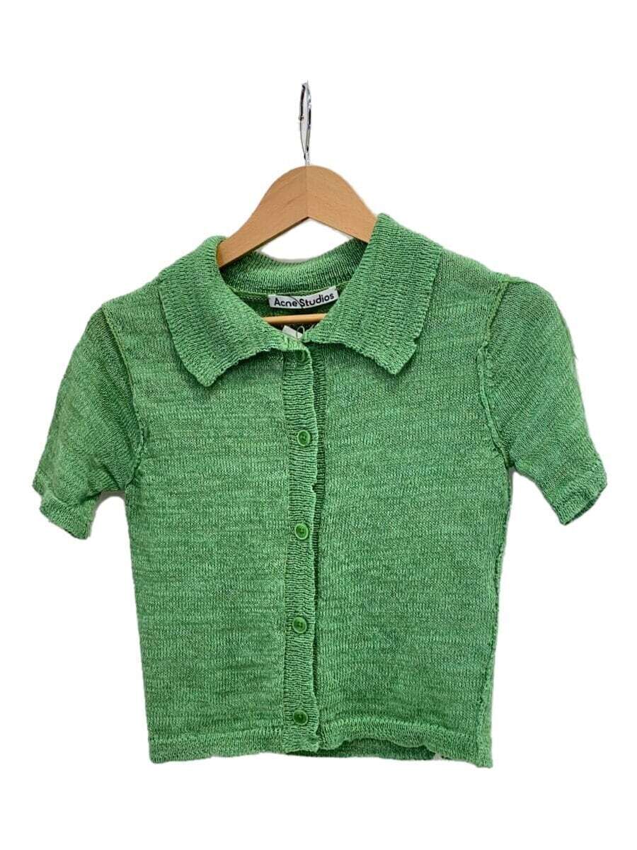 Acne Studios short sleeve Shirts Tops linen green S | eBay