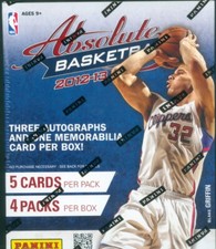 2012-13 Panini Absolute Basketball sealed Hobby Box! HOT! HOT! HOT!