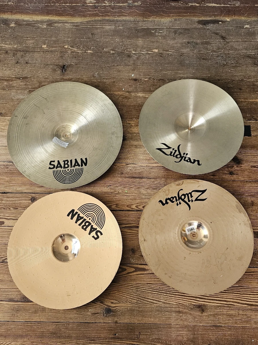 Sabian Zildjian Cymbols Lot Of 4 eBay