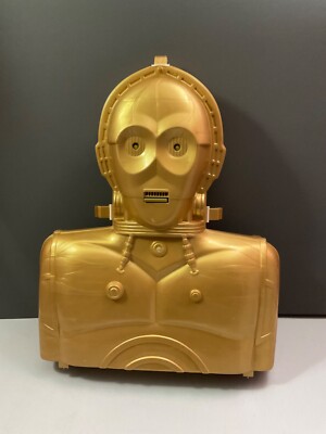 Vintage 1983 Star Wars Kenner C-3PO Talking Carrying Case Tested Works