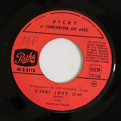 CONGO RUMBA VICKY ORCHESTRE OK JAZZ CHERI LOVY ZUANI NAWELI KITAYELE HEAR