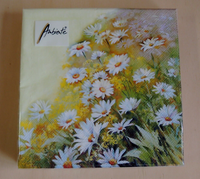 20 Servietten Margeriten Viele 1 Packung Ovp Blumen 1/4 Motivservietten Ambient