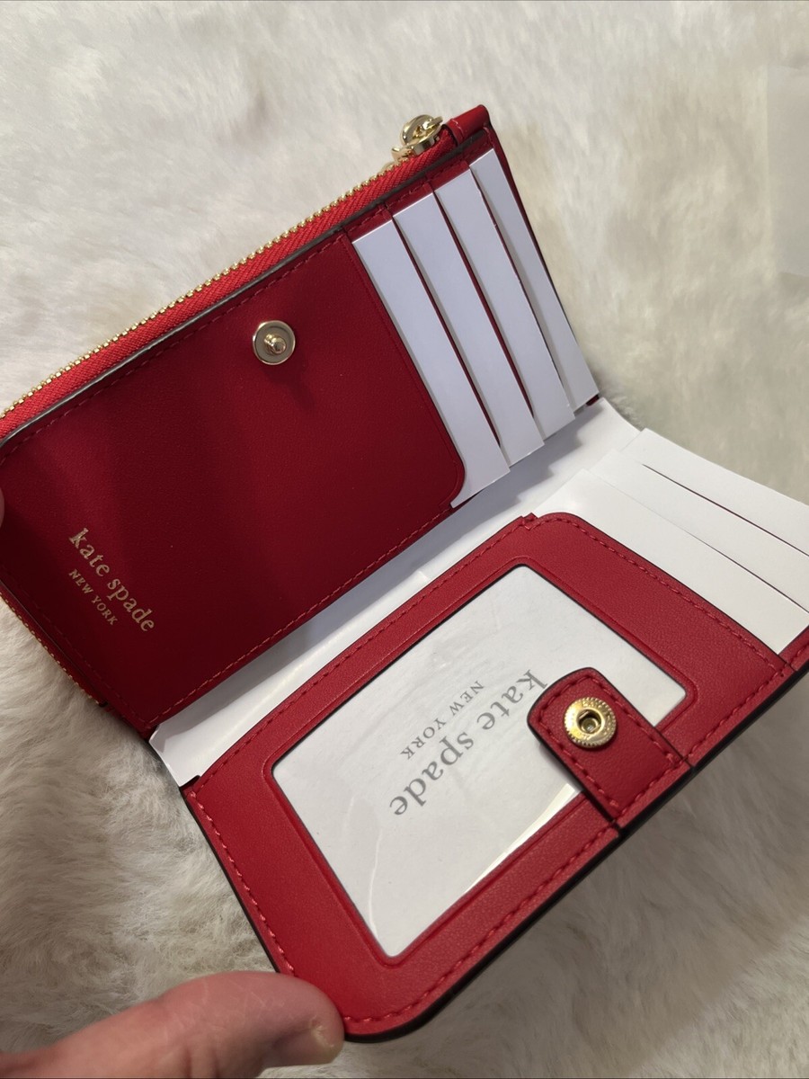 New KATE SPADE Key To My Heart Embossed Patent Leather Small