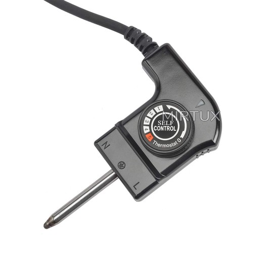 MIRTUX Cavo per ferro da stiro con termostato per Cecotec Black&Water 2500. M... - Foto 2 di 6