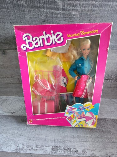 Barbie Vacation Sensation Doll Set Toys "R" Us Exclusive #1675 NRFB 1988 Mattel!