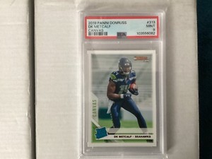 2019 Panini Donruss - Rated Rookie DK Metcalf #313 Canvas (RC)