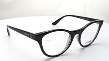 Vogue VO5274-B 2385 Cat Eye Black Transparent Gray Women Eyeglasses 51mm