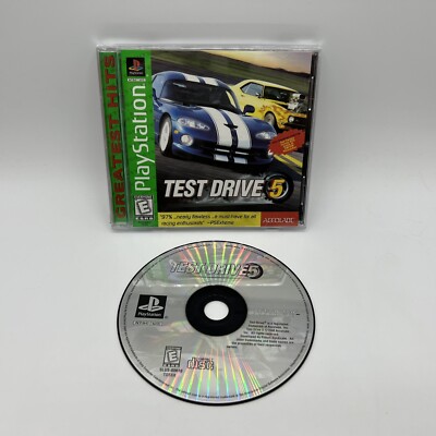 PlayStation PS1 Test Drive 5 CIB Complete Tested & Working Sony Accolade 1998