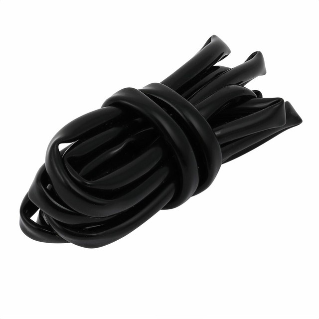 6mm x 8mm HeatResistant Silicone Rubber Tube Hose Pipe Black 2 Meter