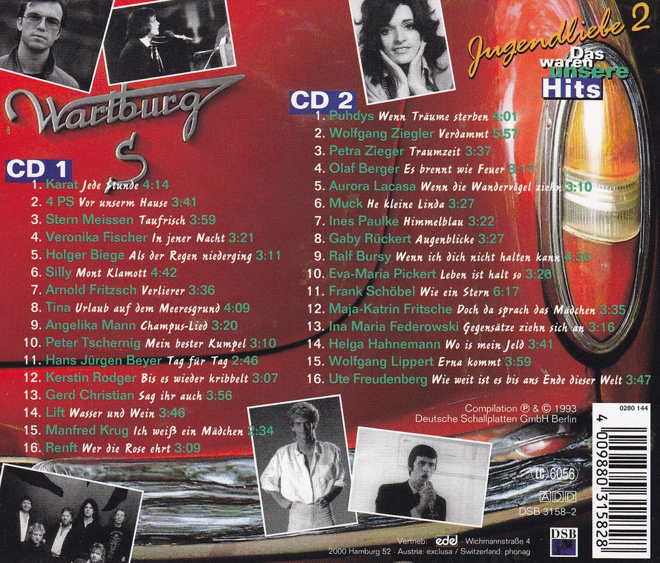 JUGENDLIEBE 2 - 2 CD - Das waren unsere Hits  (Sampler) - Bild 2 von 3