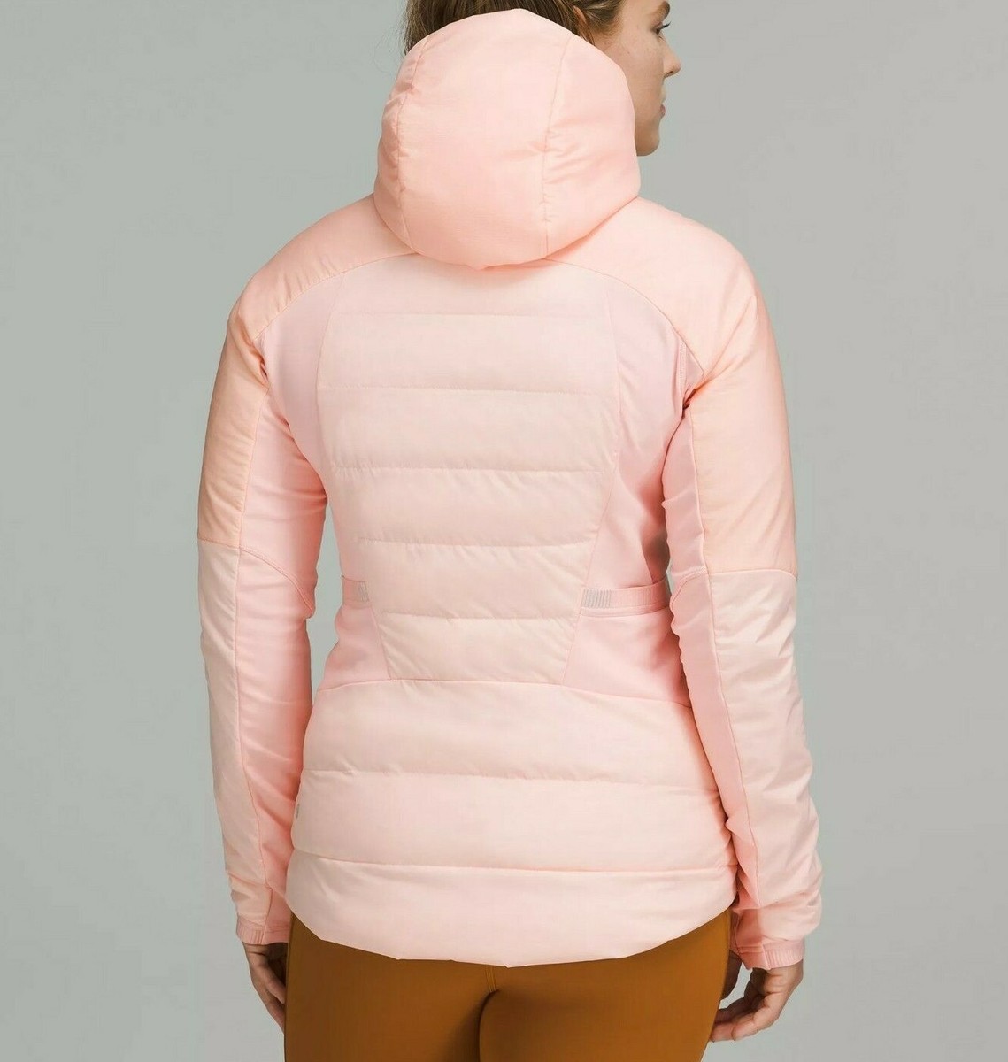 lululemonフリースジャンパー 薄いピンク ハイネック Lululemon Pack Lite Anorak - Pink Haze - lulu fanatics