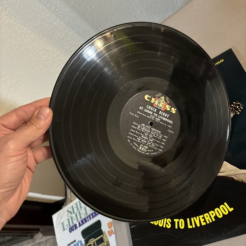 CHUCK BERRY ST. LOUIS TO LIVERPOOL CHESS LP-1488 MONO 1964 orig black silver lp! - Picture 8 of 10