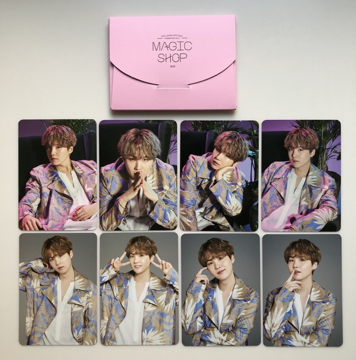 BTS】Suga 5th Muster Magic Shop Official Mini Photo Card BTS】Suga 5th Muster Magic Shop Official Mini Photo Card