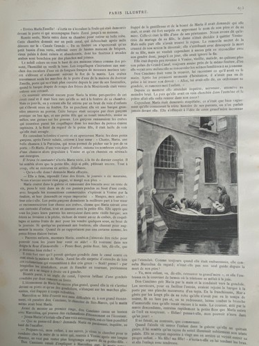 Paris Schwierigkeiten 1888 Nr. 42 der Snack - Furetage - Neuste Kränzchen - Bild 4 von 4