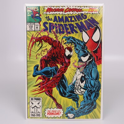 Marvel Comics The Amazing Spider-Man #378 1993 Maximum Carnage The