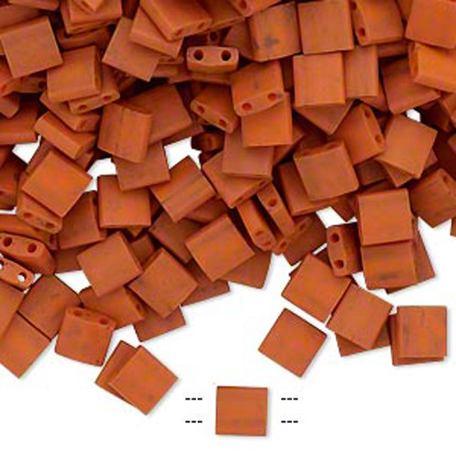 110 undurchsichtige Farbe Miyuki zwei Löcher 5 mm flach quadratisch Tila Glas japanische Samen Perlen - Bild 17 von 29