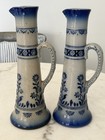 Stoneware vases with cobalt blue & grey glaze by Gerz. — photo 3