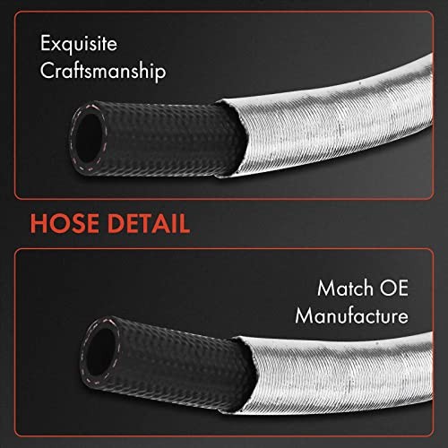 Power Steering Reservoir/Suction Line Hose Assembly Compatible with Mini