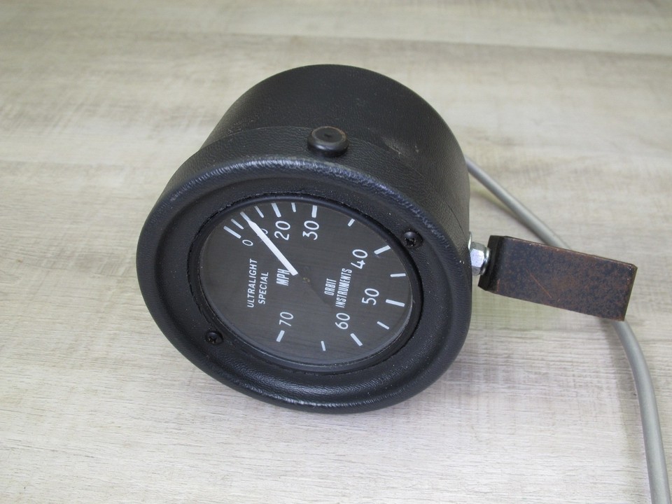 Ultralight Aircraft Air Speed Indicator - Orbit Instruments Co. | eBay