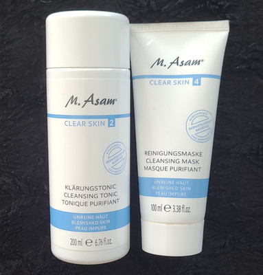 M. Asam Set Klärungstonic + Reinigung Fast Neu Haut Beauty Kosmetik