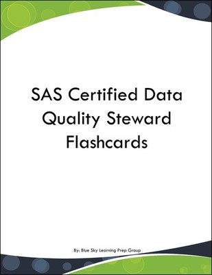 SAS Certified Data Quality Steward Flashcards