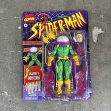 Marvel Legends Mysterio Retro Cardback 6" Spider-Man Animated Walmart Exclusive
