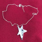 RLM Robert Lee Morris White Bronze Star Necklace Long RLM — photo 1