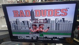 Nintendo NES Data East Bad Dudes 1990 Game Cartridge Nintendo NES - Tested!!!