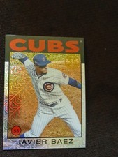 2021 Topps Update Series - Silver Pack 1986 Topps Chrome Baseball Javier Báez...