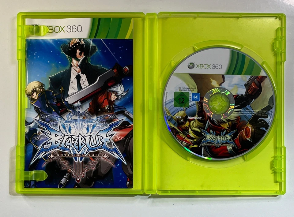 Blazblue Continuum Shift (Microsoft Xbox 360, 2009) PAL Version & VG Condition! - Image 3 of 4