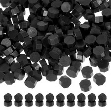 Wax Seal Beads for DIY Sealing Wax Beads Octagon Stamp Beads Black,720 Pack