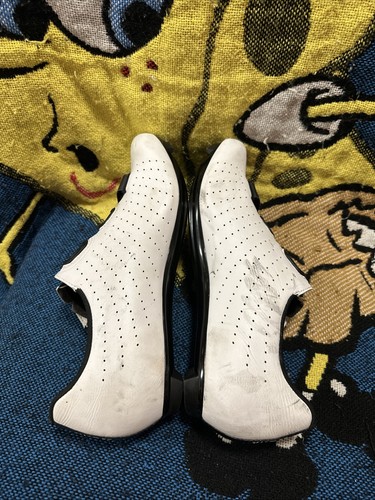 Zapatos de ciclismo de carretera Fizik R5 Tempo Overcurve negros/blancos para hombre 45,5 EE. UU. 11,3/4 - Imagen 6 de 8