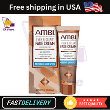 AMBI Even  Clear Facial Fade Cream, Hydroquinone Free, 1 oz