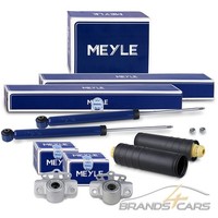 Meyle 2X StoßDÄMpfer +Domlager +PROTECTION-KIT Hinten FÜR Opel Corsa E X15