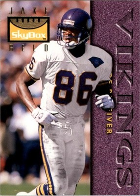 1995 SkyBox Premium #79 Jake Reed - FB