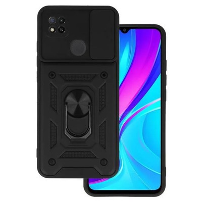 Xiaomi Redmi 9C / Redmi 10A Case - Protective Magnetic Ring Cover