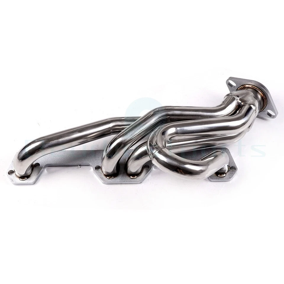 STAINLESS HEADER For 94-03 DODGE RAM DURANGO/DAKOTA 5.2/5.9 V8 EXHAUST MANIFOLD Foto 3 de 4