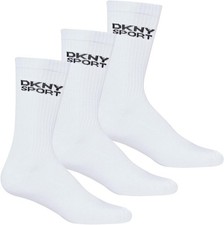 Image of DKNY Radde Men's Socks | Cotton Blend Crew Socks | Moisture Wicking Socks | Kni