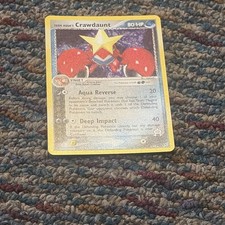 Team Aqua's Crawdaunt 2/95 Team Magma vs Team Aqua Holo on eBay