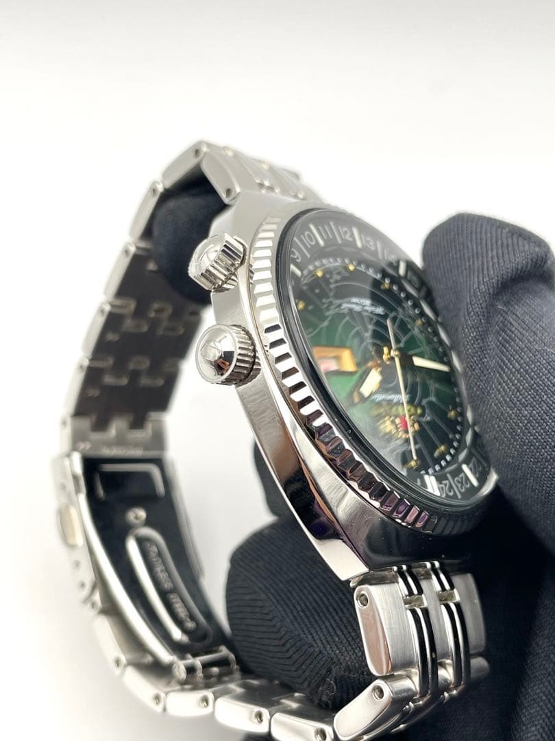 Orient Authentic Revival World Map Automatic F692… - image 7