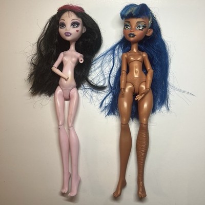 Monster High Doll Lot Draculaura G1 Cleo G3 Nude For Parts OOAK Repair