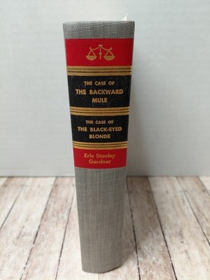 Erle Stanley Gardner ''Backward Mule'' & ''Black-Eyed Blonde'' Walter J. Black